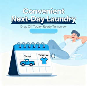 Order 24-hour laundry delivery
